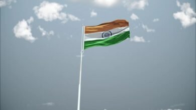 india flag waver