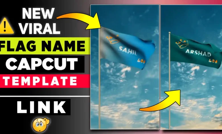 Flag Template Capcut