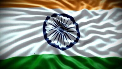 full screen indian flag gif